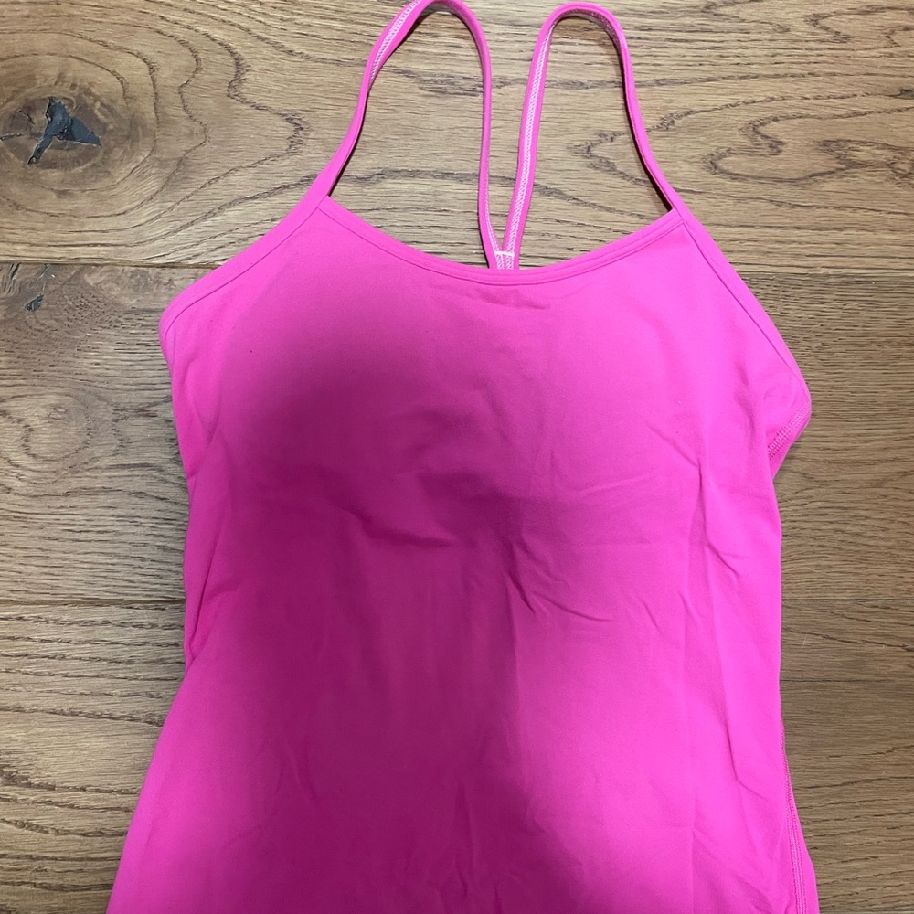 Lululemon Power Y Tank - Hot Pink - Size 6
